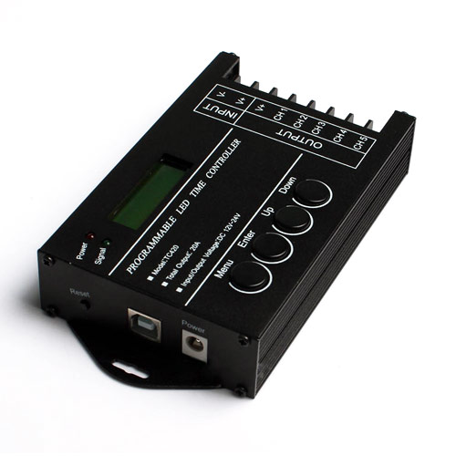 DC12/24V,20A 5 Channel Multi-function programmable LED Time Controller for RGB RGBW Single Color LED Lighting DC12/24V,20A 5 Channel Multi-function programmable LED Time Controller for RGB RGBW Single Color LED Lighting